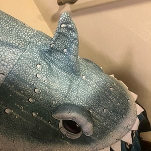 Diver costume- being eaten by a shark.